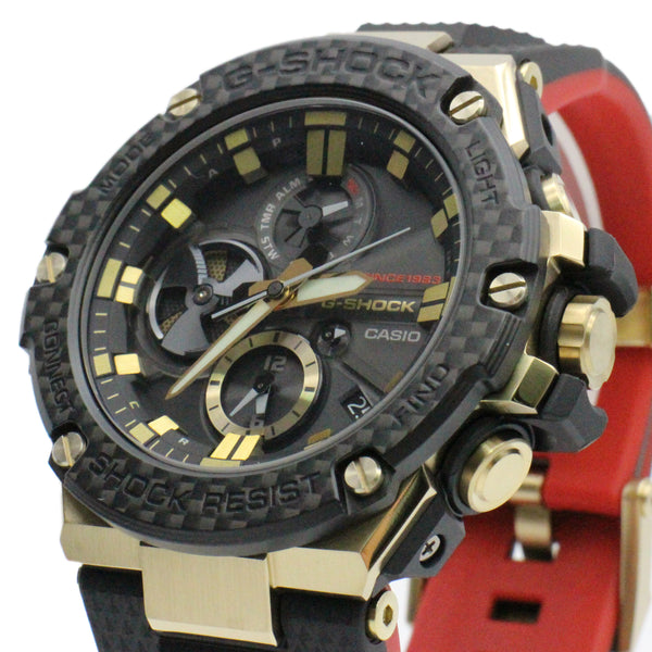 CASIO G-SHOCK GST-B100TFB-1AJR G-STEEL 35th Anniversary GOLD TORNADO -  SHAUN'S WATCH